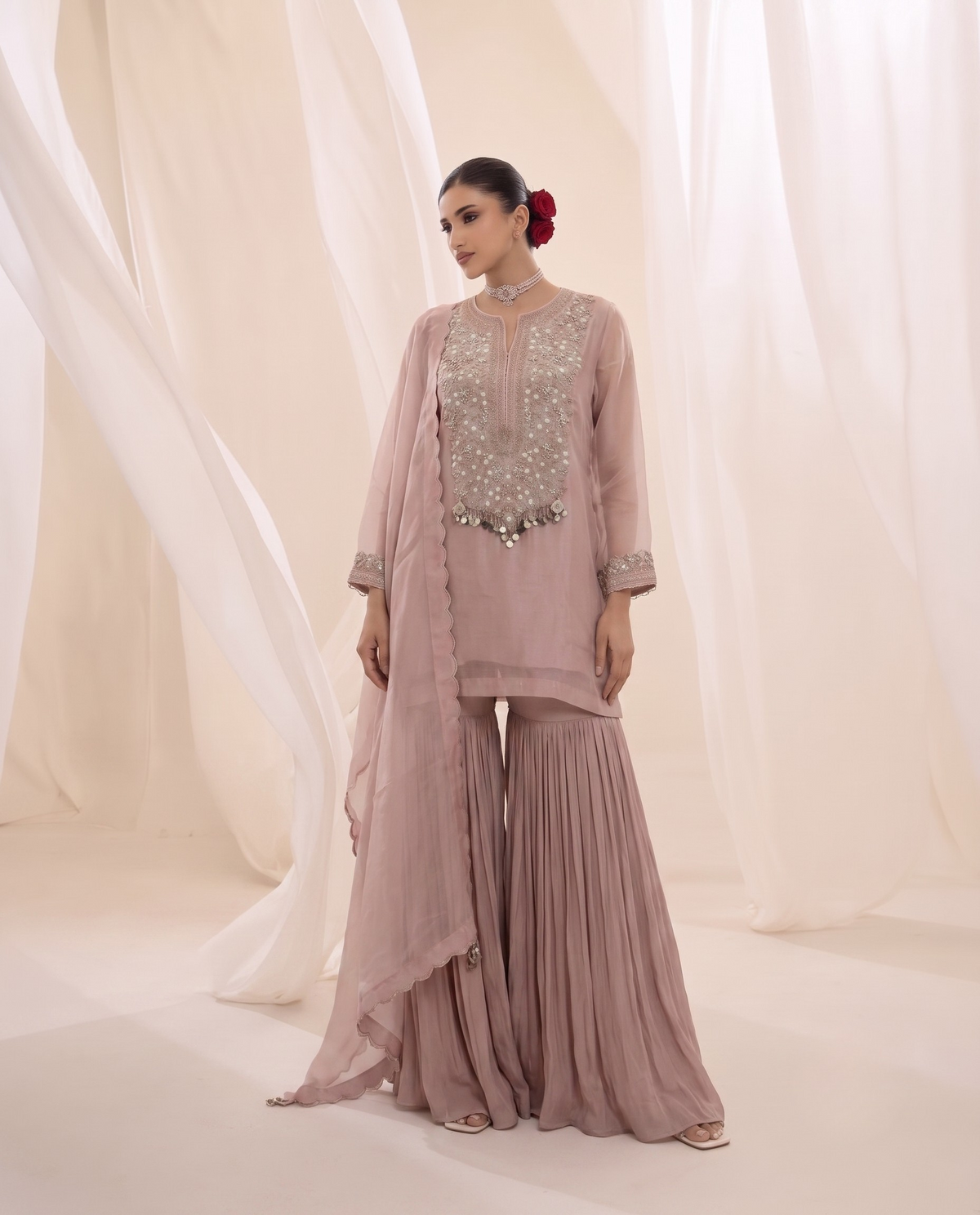Desert Rose | Sharara Set