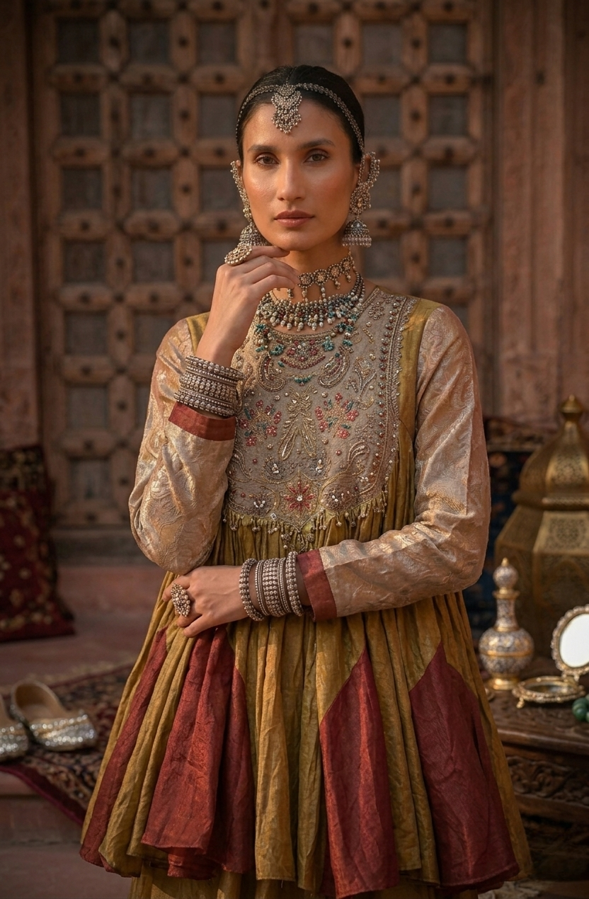 Zarmina Luxe | Luxe Banarasi Coord Set