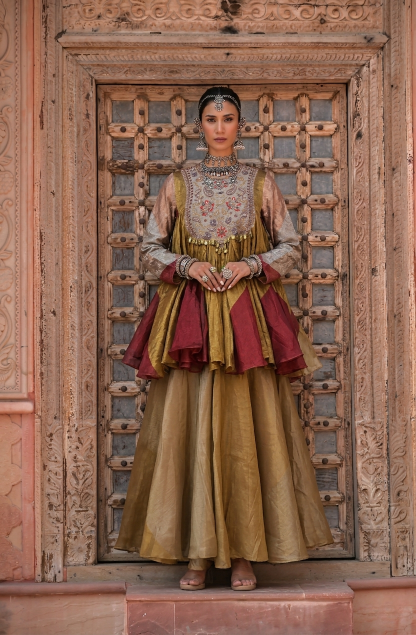 Zarmina Luxe | Luxe Banarasi Coord Set