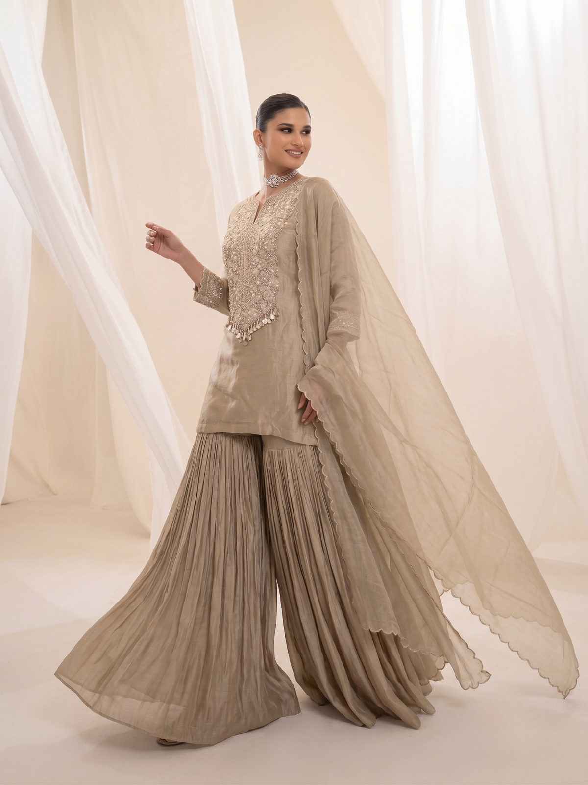 Chand | Sharara Suit Set