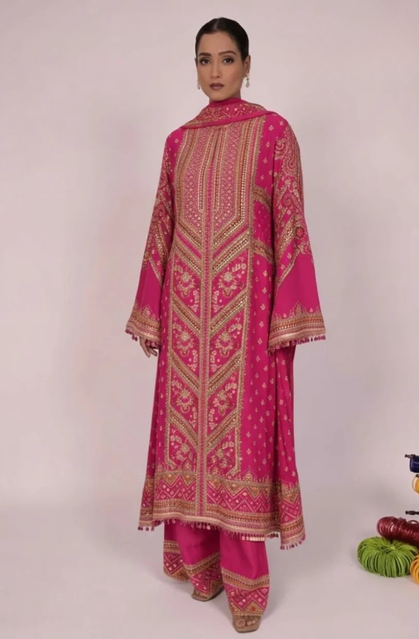 Pink Rangrez | Suit Set