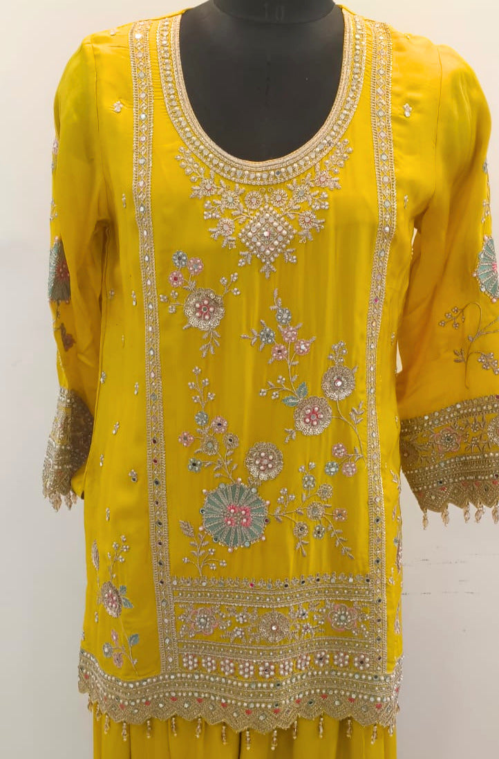 Yellow Zoya | Yellow Suit Set