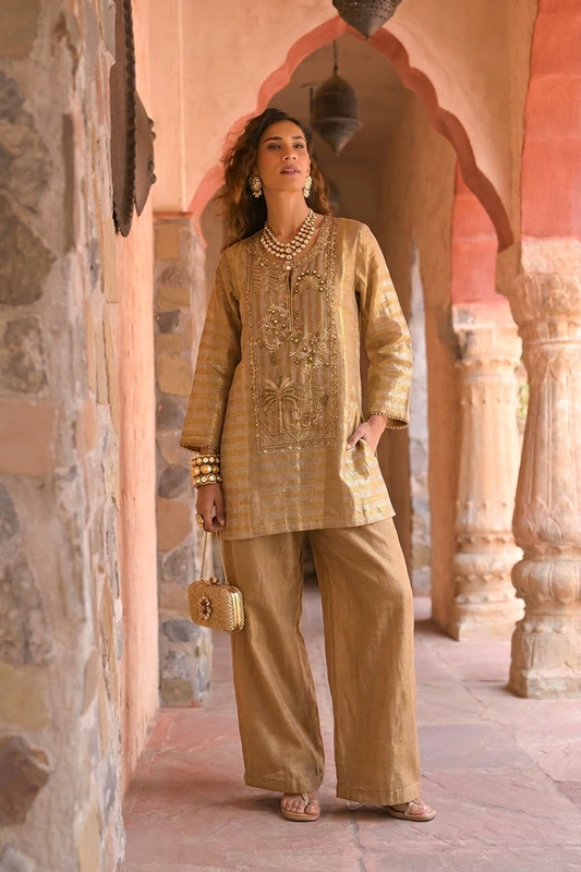 Savage Gold | Luxe Gold Coord set