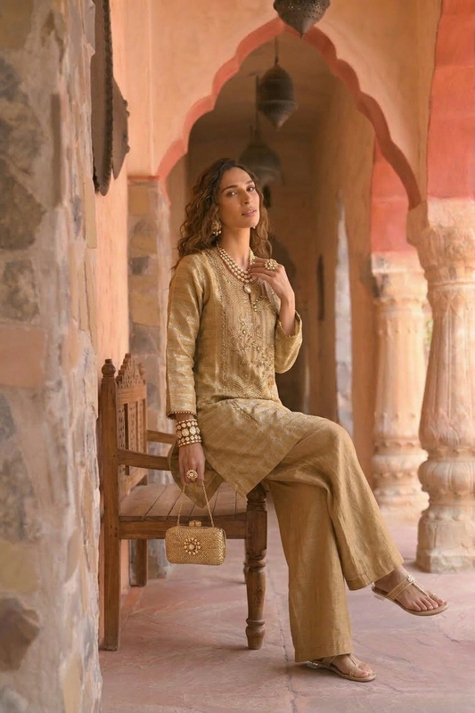 Savage Gold | Luxe Gold Coord set