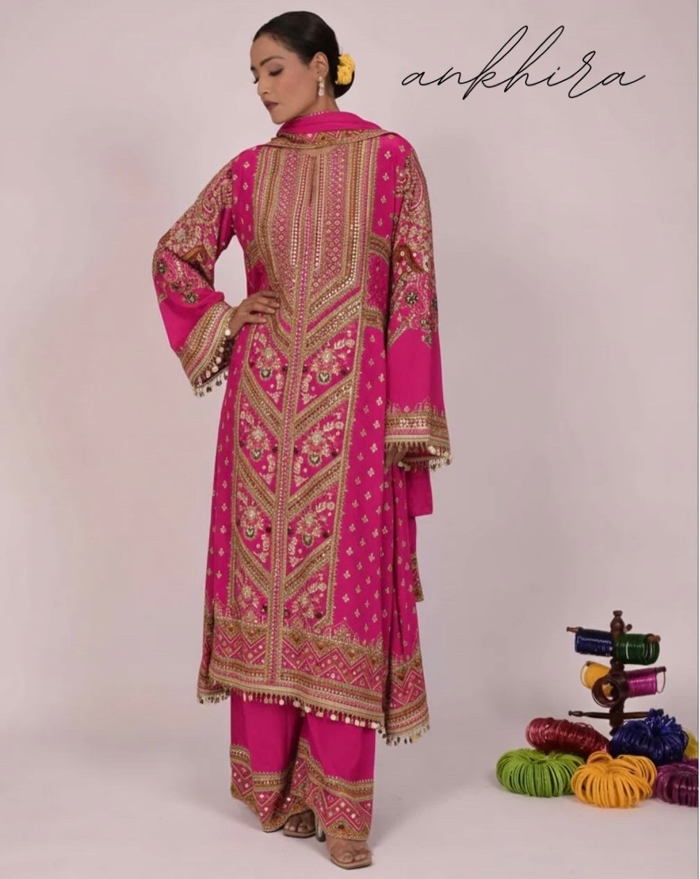 Pink Rangrez | Suit Set