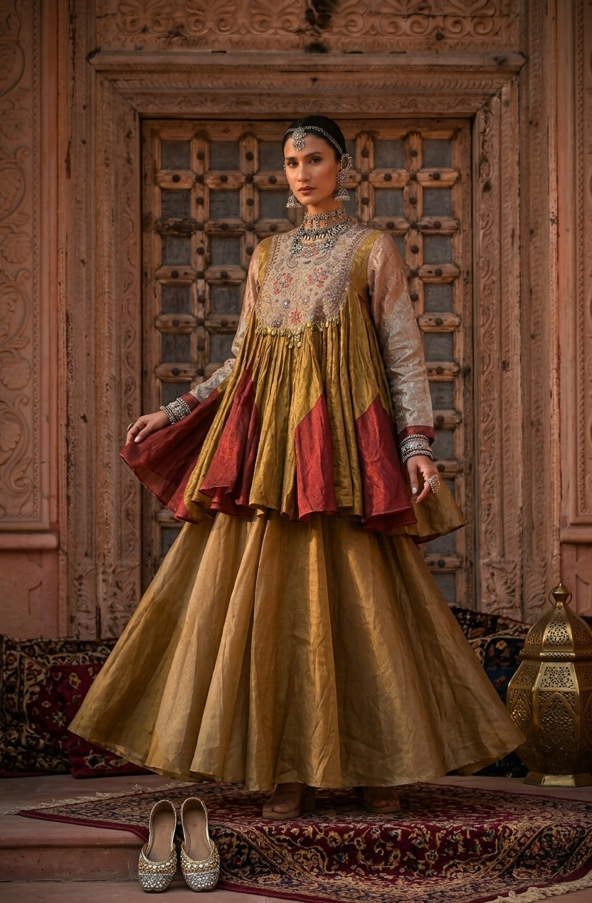 Zarmina Luxe | Luxe Banarasi Coord Set