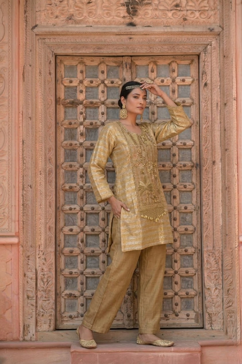 Savage Gold | Luxe Gold Coord set