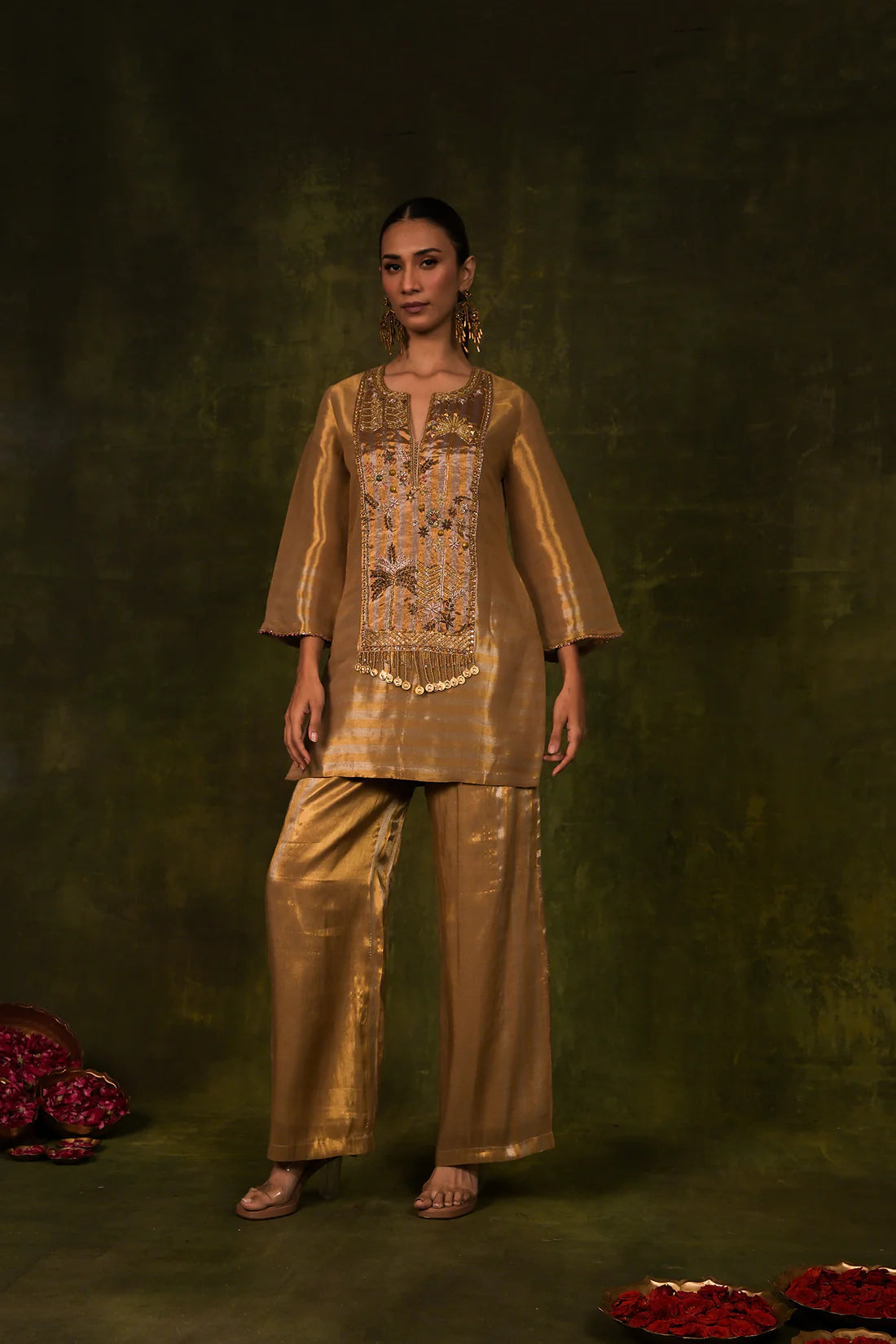 Savage Gold | Luxe Gold Coord set