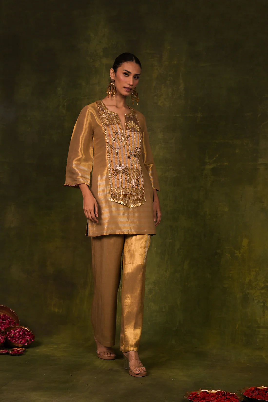 Savage Gold | Luxe Gold Coord set